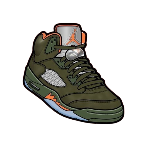 Air Jordan Olive 5 T Shirt