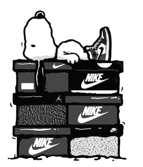 Snoopy Sneaker Head T Shirt