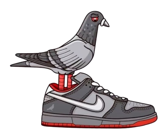 Pigeon Dunk Low T Shirt