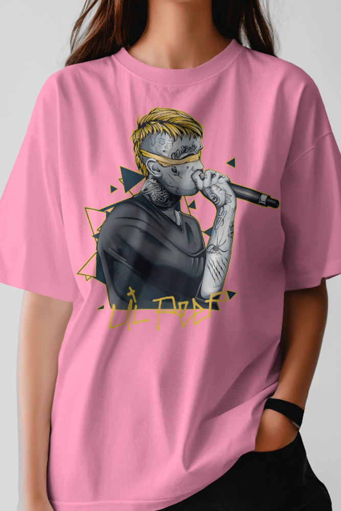 Lil Peep Golden Memorial Graphic Tee