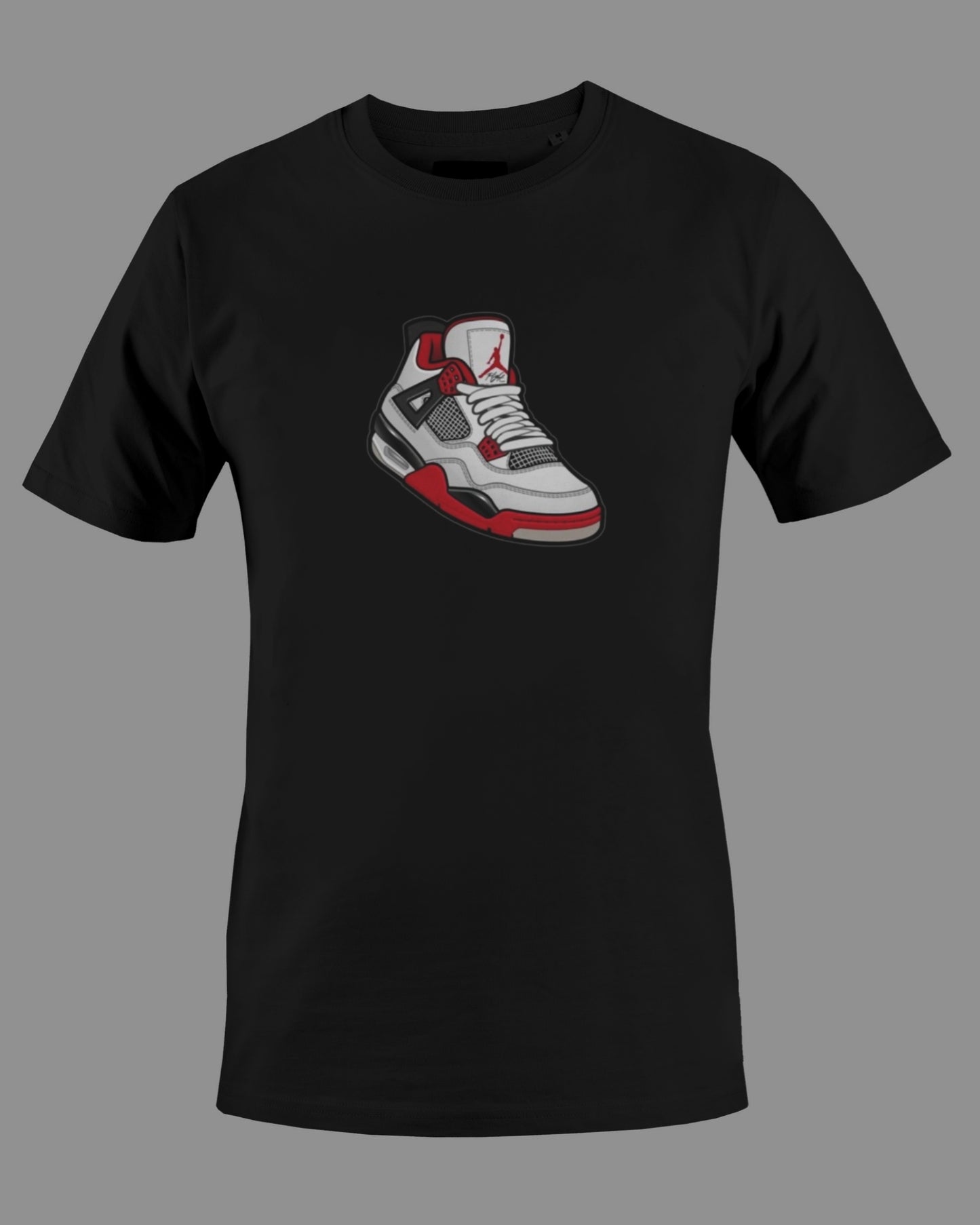 Jordan Fire Red 4s T Shirt