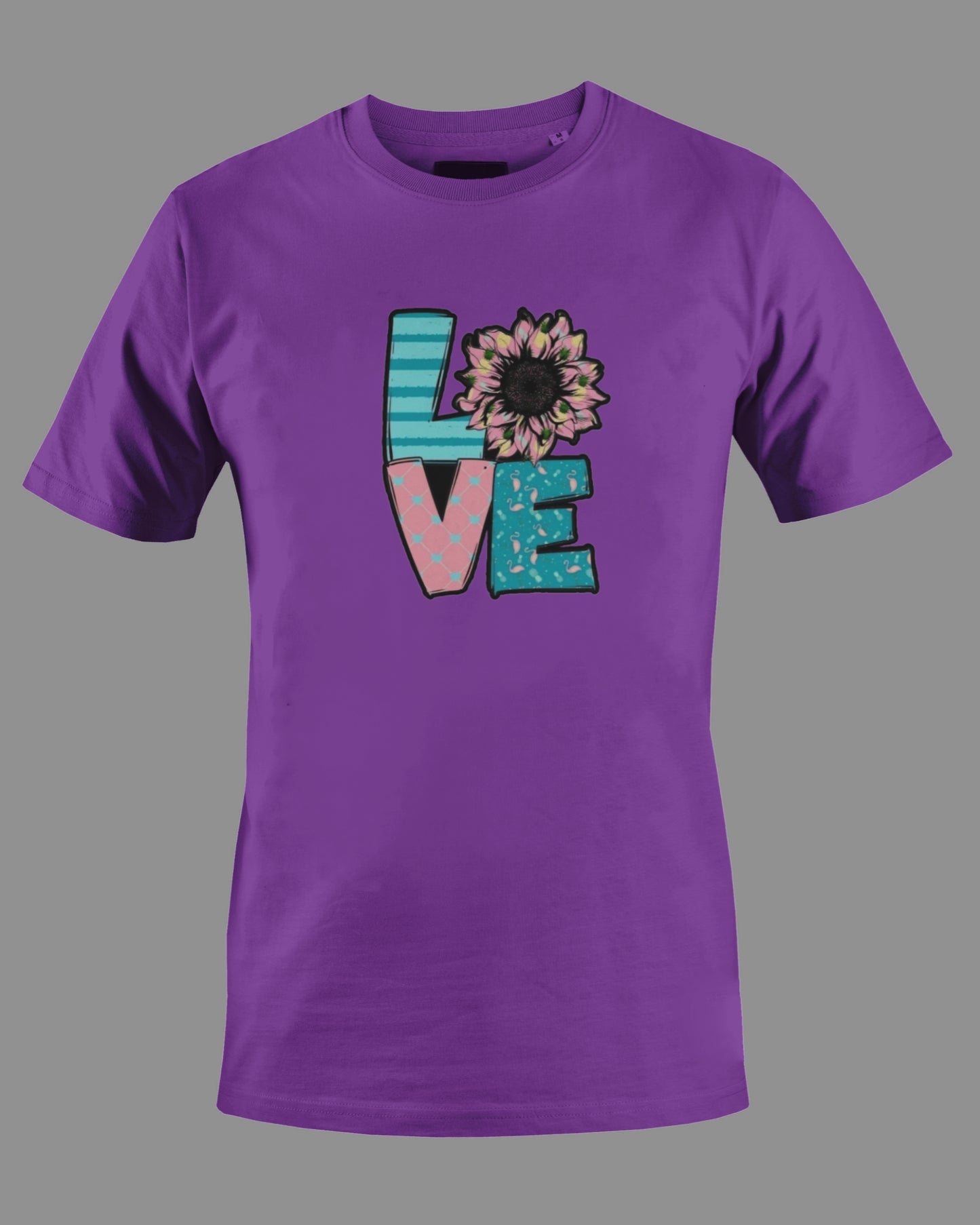 Sunflowers and Love Graphic Tee