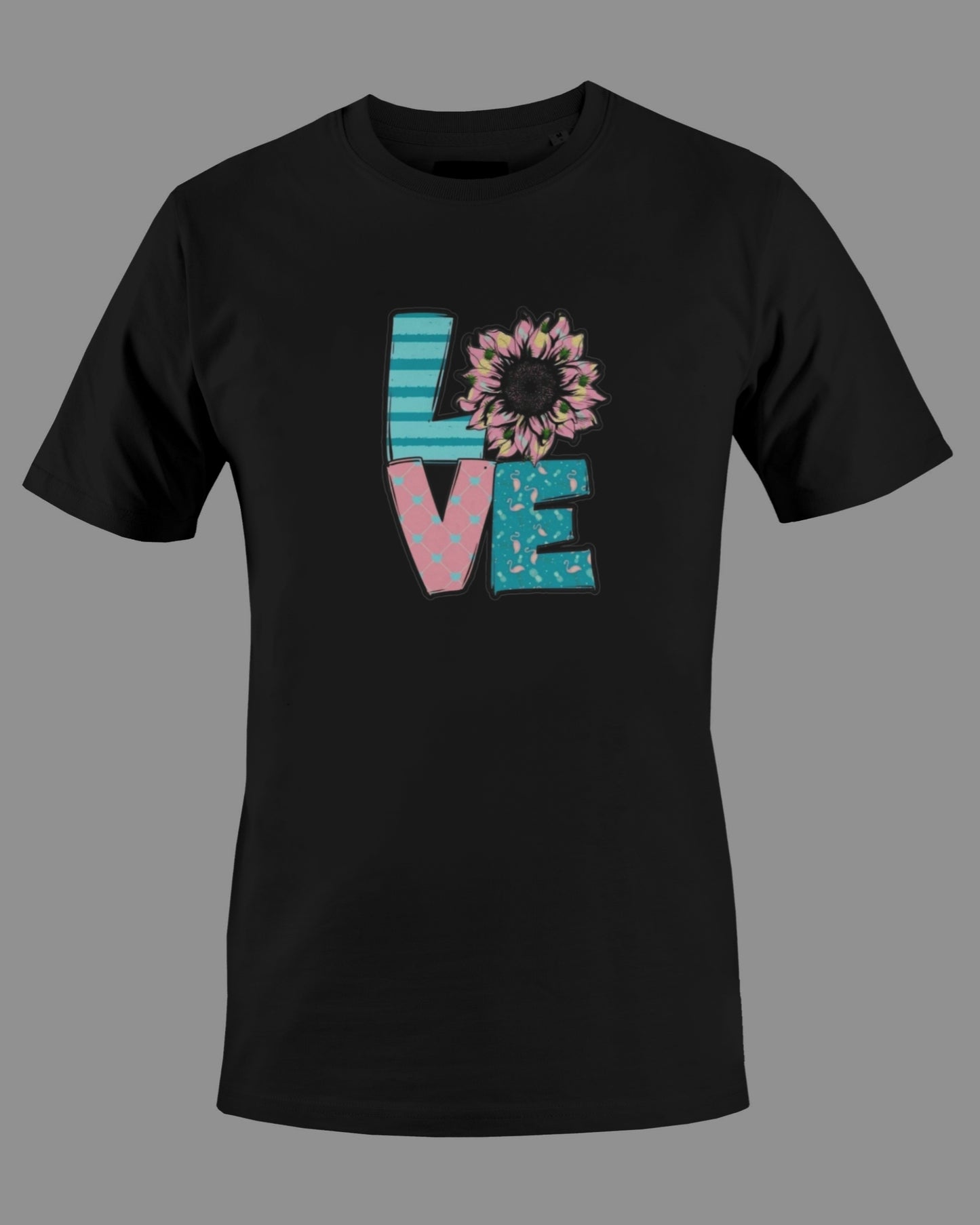 Sunflowers and Love Graphic Tee