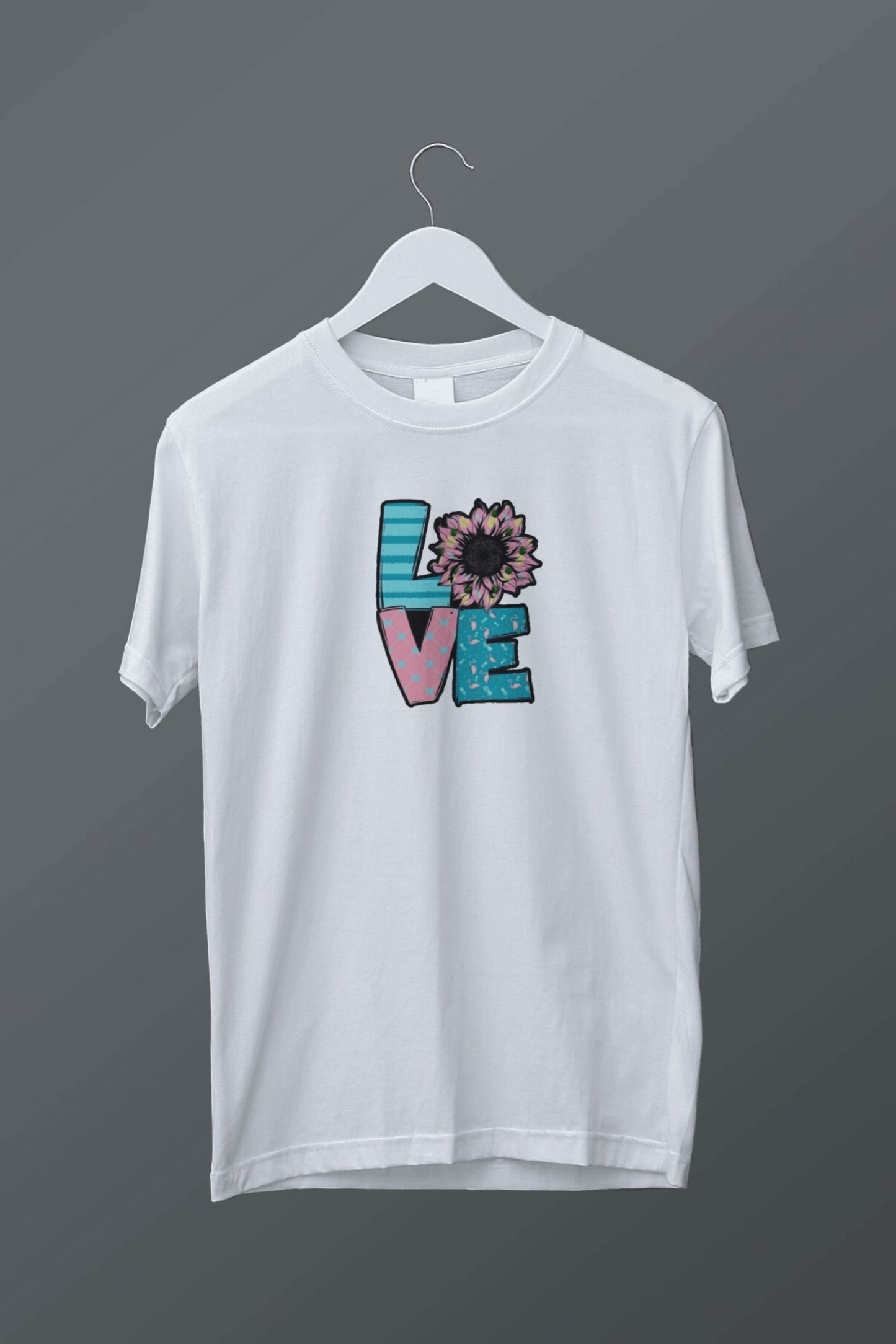Sunflowers and Love Graphic Tee