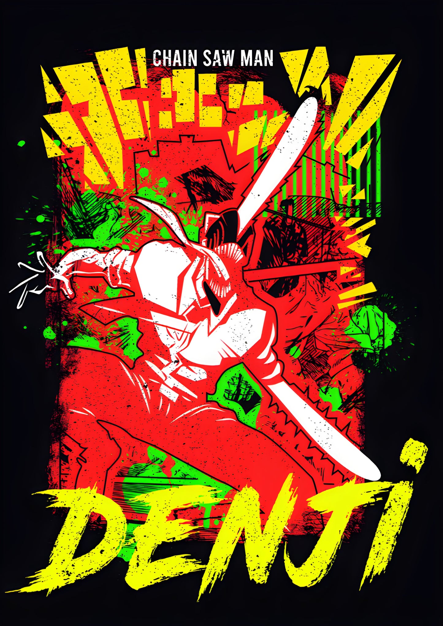 Chainsaw Man Denji Graphic Tee Unisex Shirt