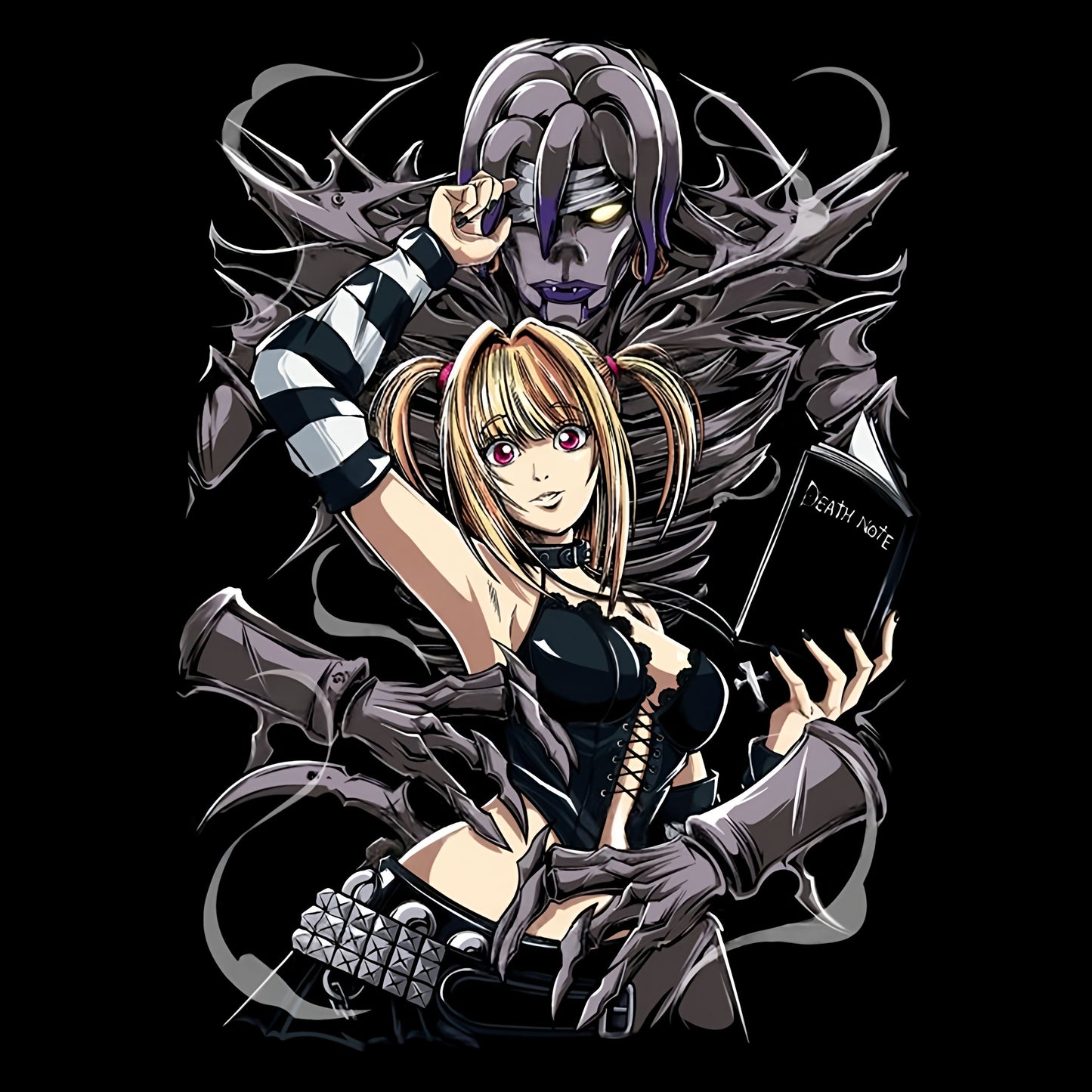 Death Note: Rem & Misa Amane Graphic Tee Unisex Shirt