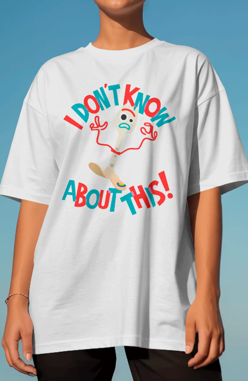 Toy Story: Forky “I Don’t Know About This!” Graphic Tee