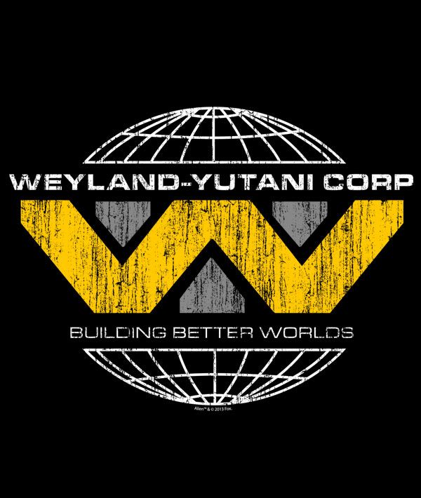 Weyland-Yutani Vintage Logo Tee Alien Unisex Shirt