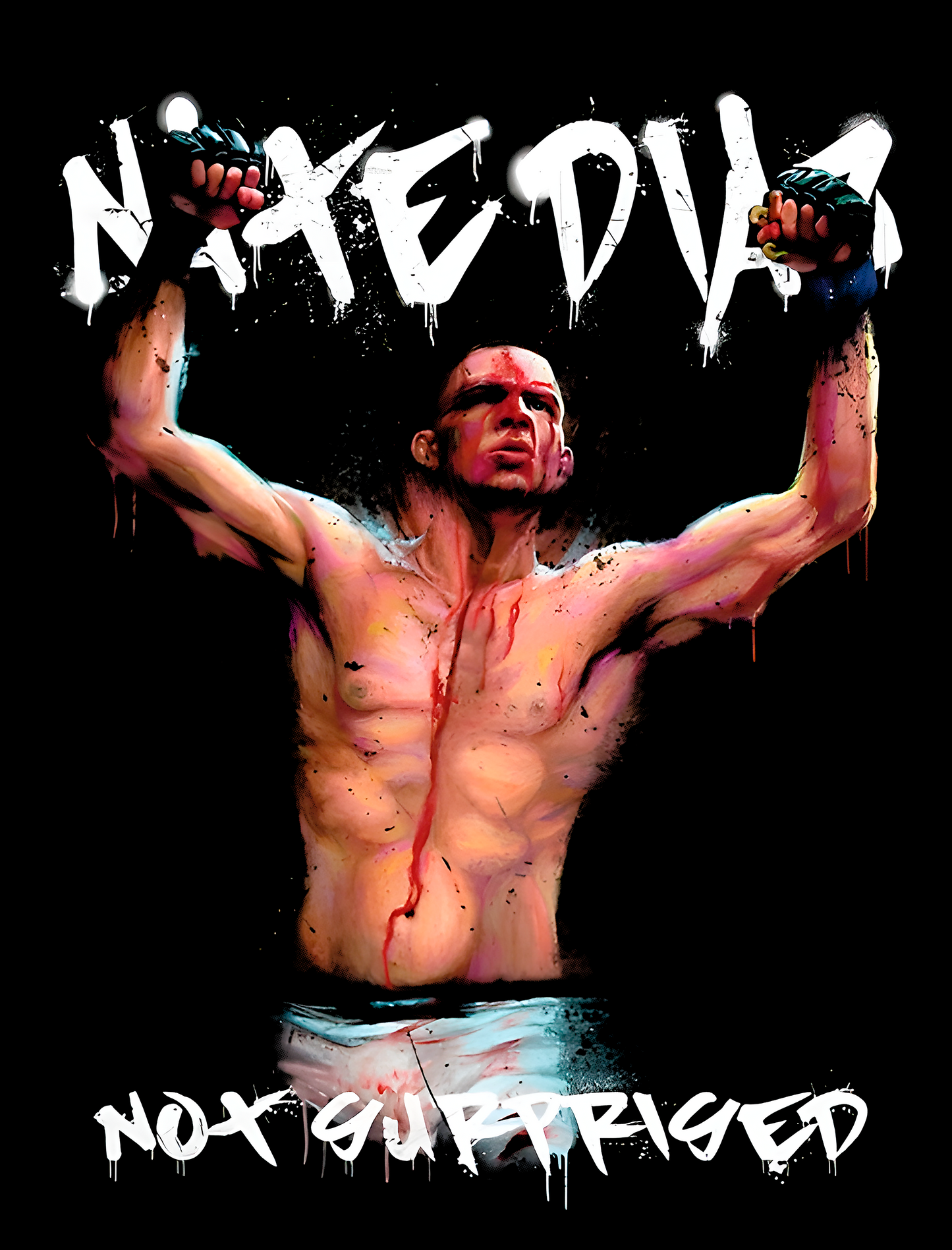 Nate Diaz "Not Surprised" UFC Graphic Tee