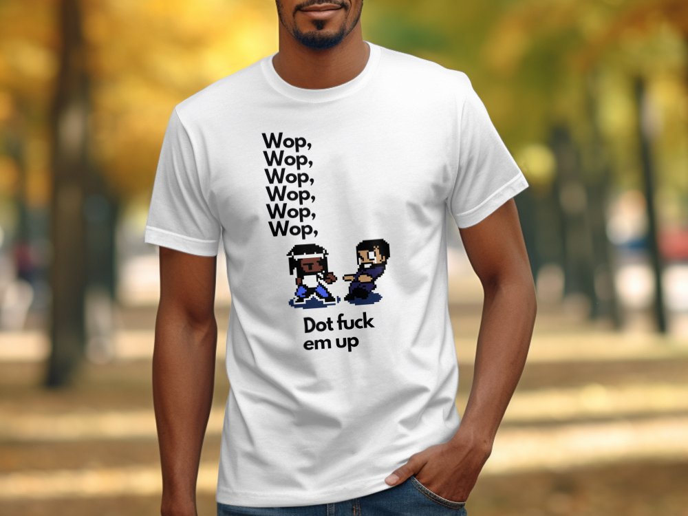 Kendrick Lamar Wop Wop Wop Graphic Tee Unisex Short Sleeved