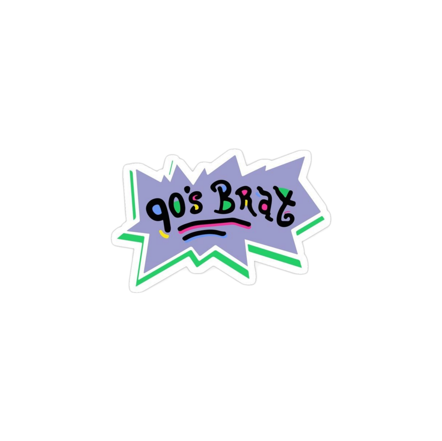 "90s Brat" Rugrats Graphic Design Tee