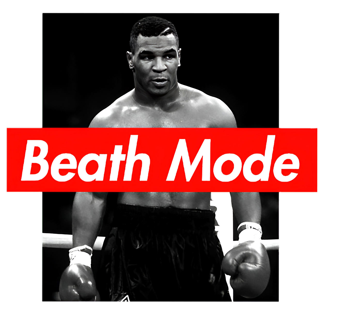 Mike Tyson "Beath Mode" Humor Graphic Tee Unisex T Shirt