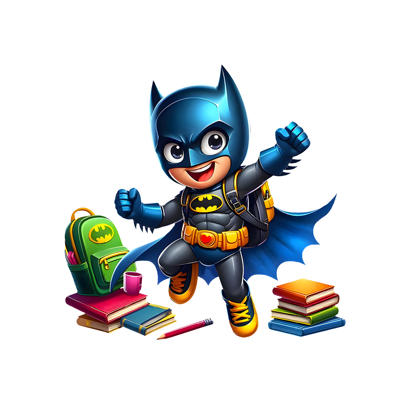 Batman Back-To-School Youth Graphic Tee Unisex Shirt