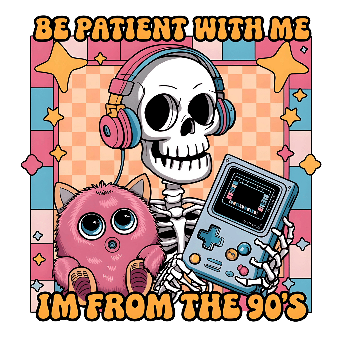 Be Patient With Me, I'm from The 90's Graphic Tee Womens Shirt