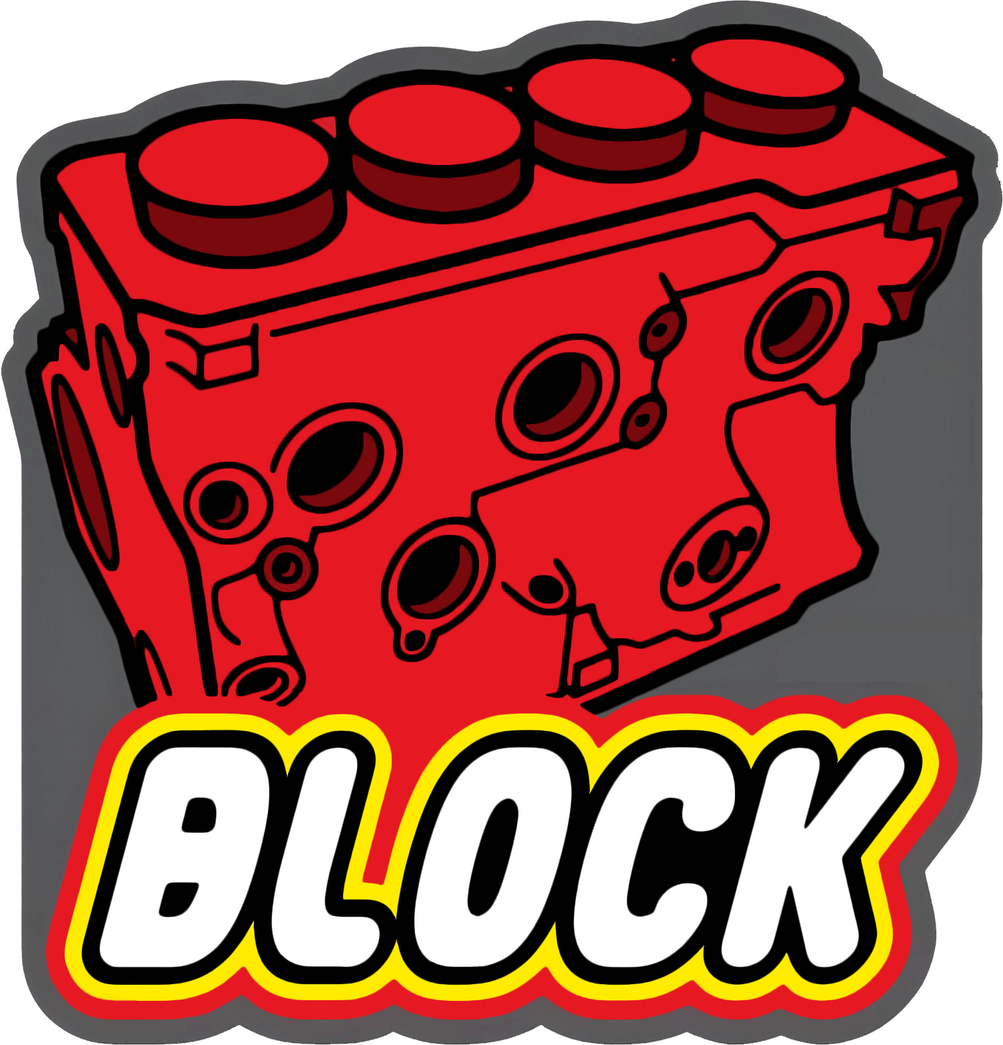Lego Engine Block Graphic Tee Unisex Shirt