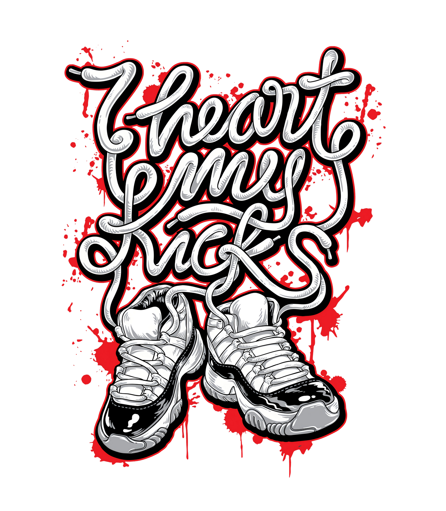 Jordan Concord 11's  "I Heart My Kicks" Graphic Tee Unisex