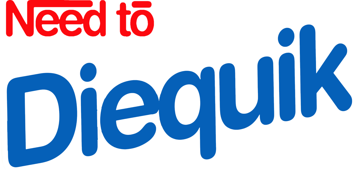 Need to Diequik Graphic Hoodie Parody Unisex Hoodie