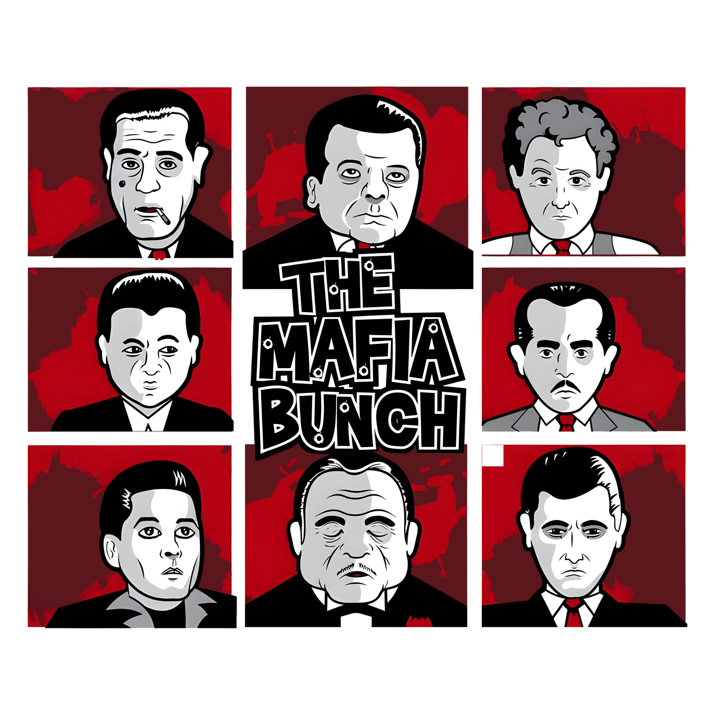 The Mafia Bunch Graphic Tee Unisex Shirt