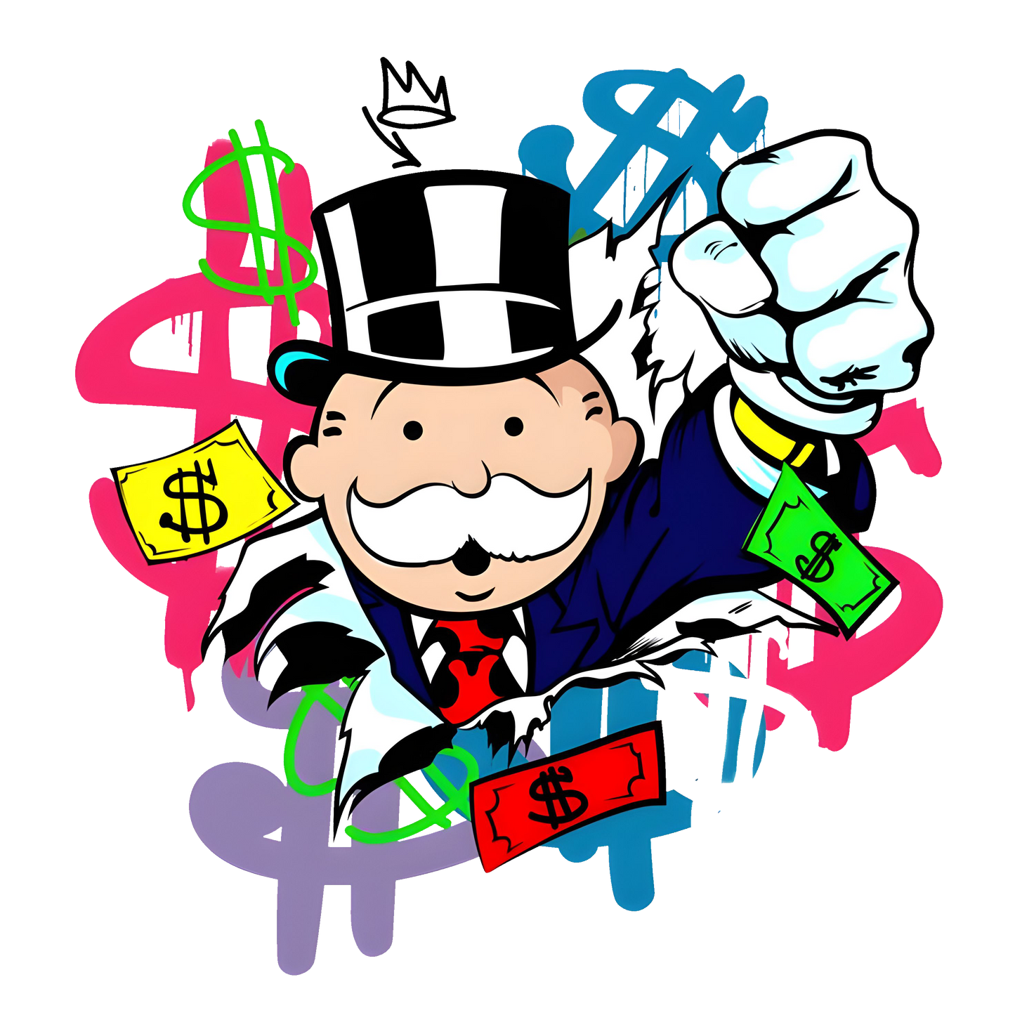 Get That Money Monopoly Graphic Tee Unisex