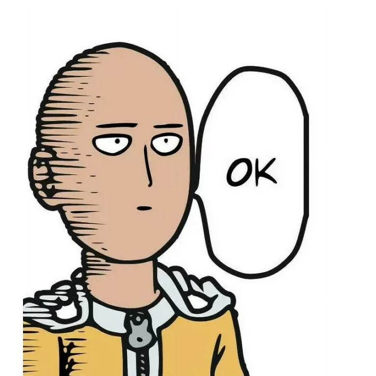 Saitama "One Punch" Man Graphic Tee Unisex Anime T-Shirt
