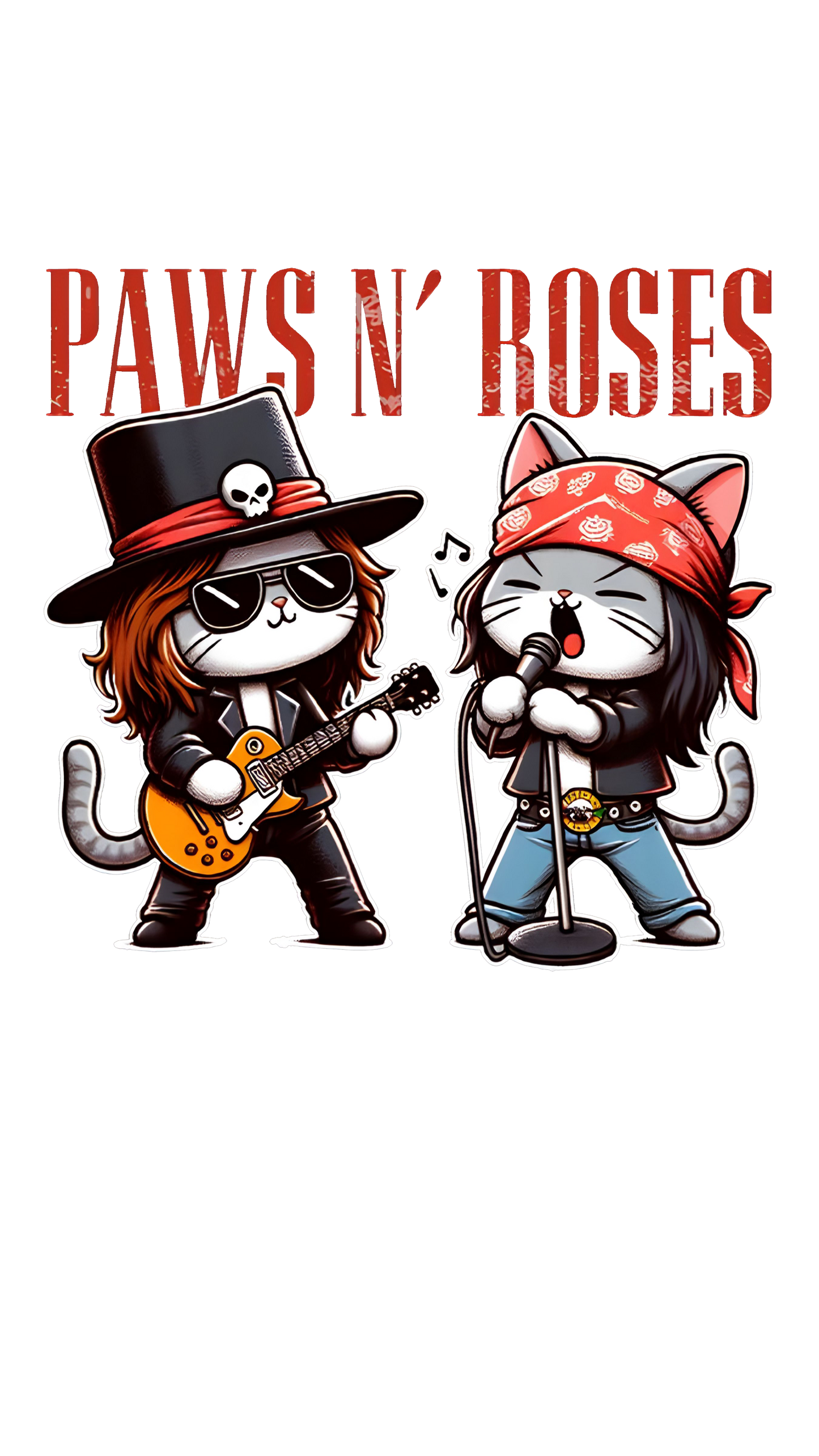 Paws N Roses Graphic Tee Unisex T shirt