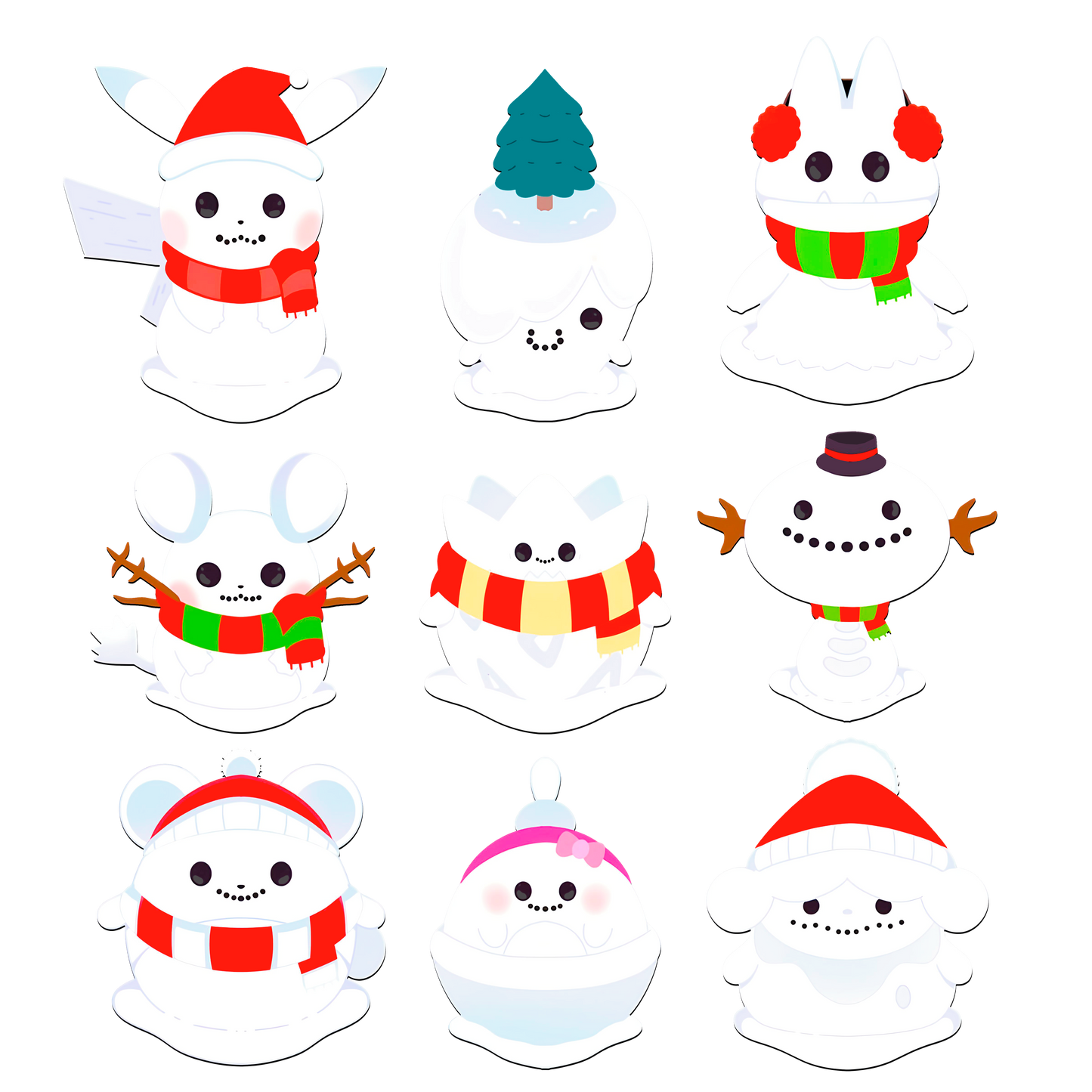 Pokémon Snow Friends Holiday Tee Chrtistmas Shirt