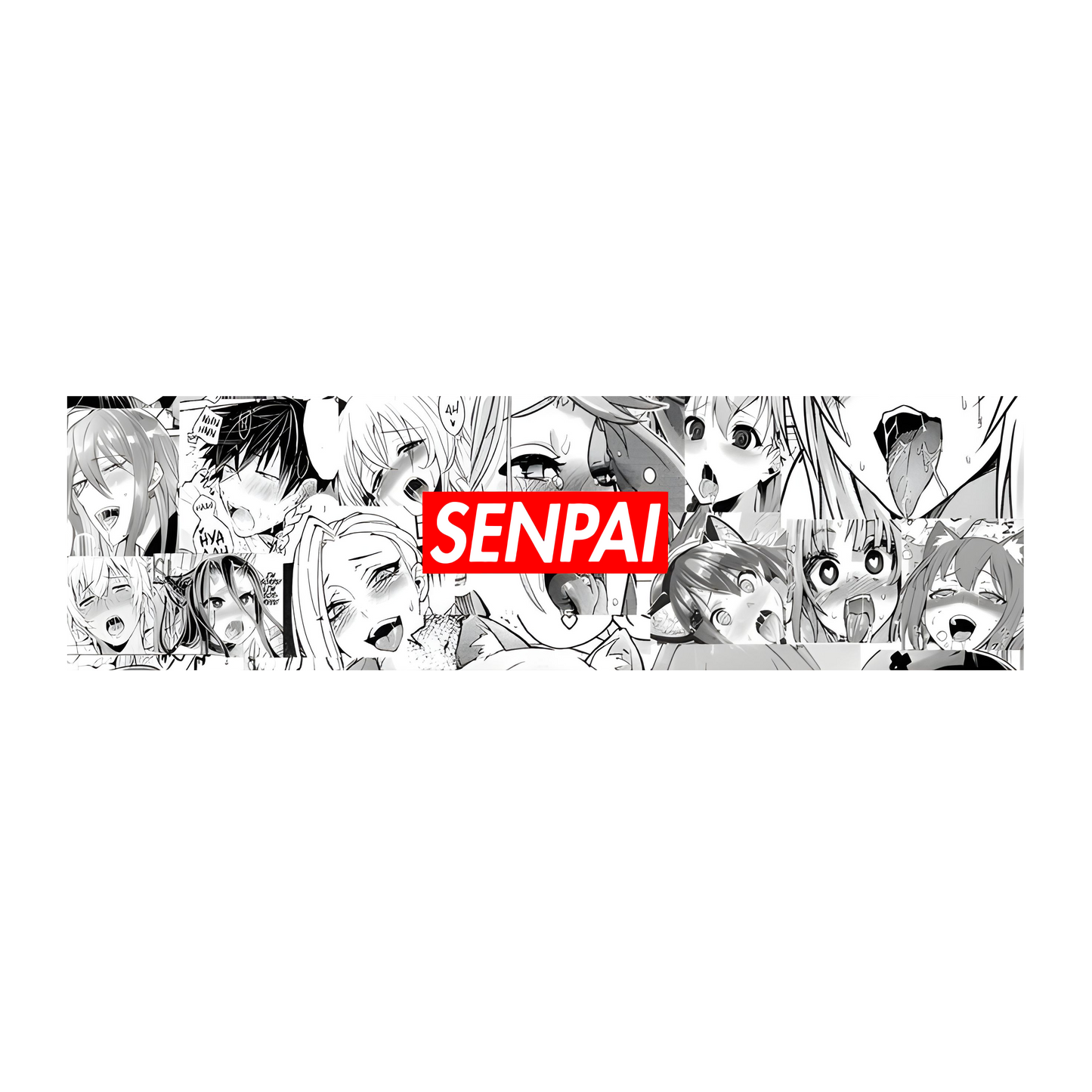 Senpai Ahegao Graphic Hoodie Unisex Hooded Sweatshirt