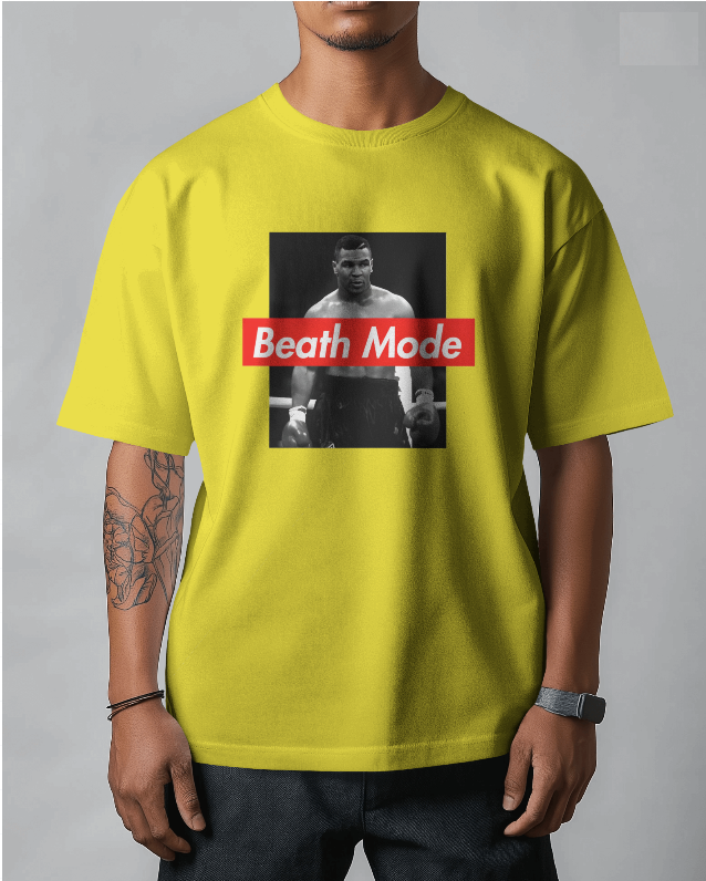Mike Tyson "Beath Mode" Humor Graphic Tee Unisex T Shirt