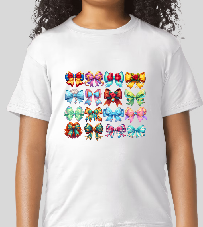 Disney Princess Bow Girl Youth Graphic Tee