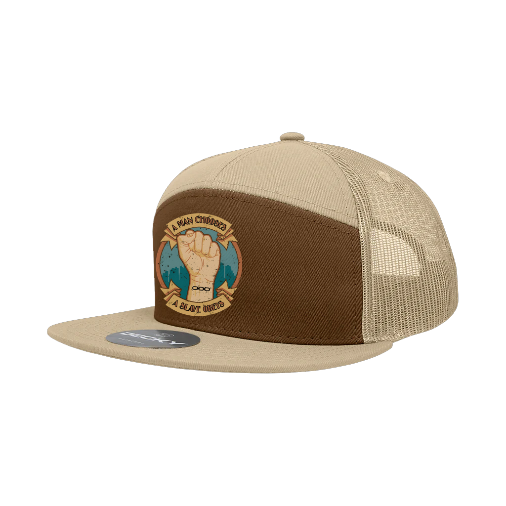 Bioshock Rapture "Man Chooses" 7 Panel Snapback