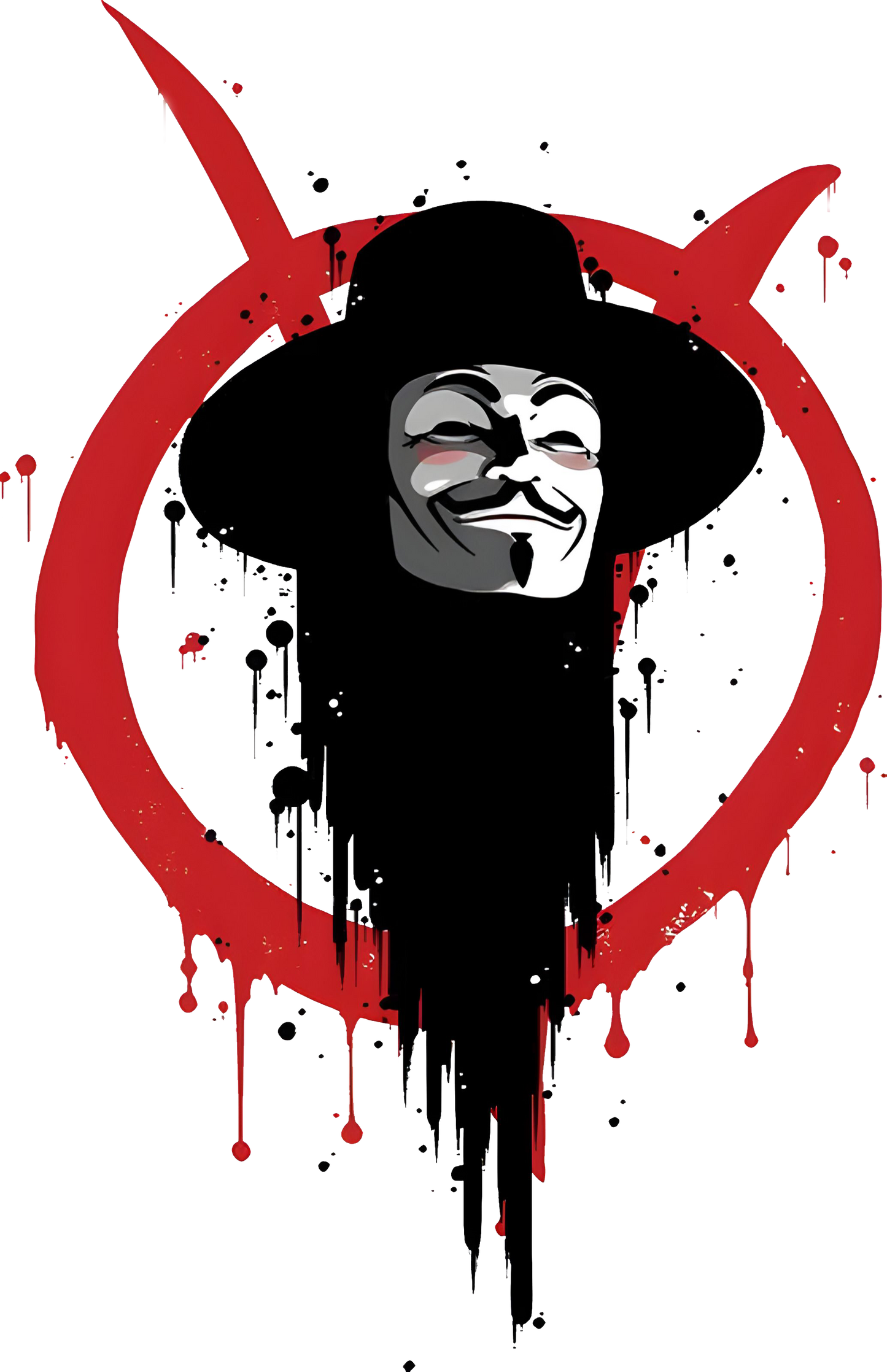 V For Vendetta Guy Fawkes Graphic Tee Unisex Shirt