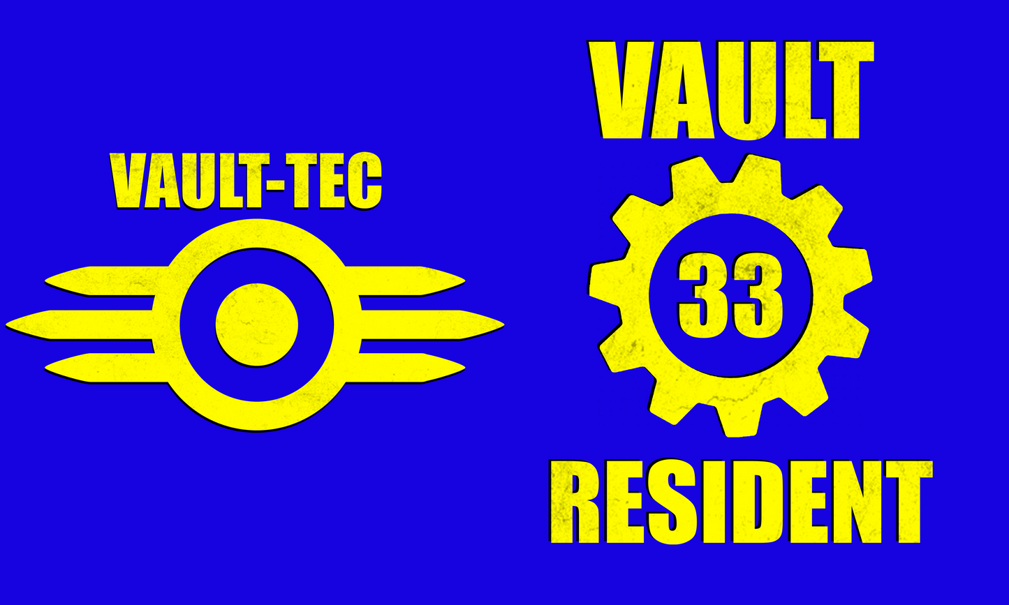 Fallout Vault-Tec Vault 33 Resident Unisex Graphic Shirt