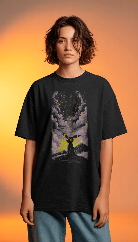 Umbreon Night Sky Pokemon Shirt Unisex Tee
