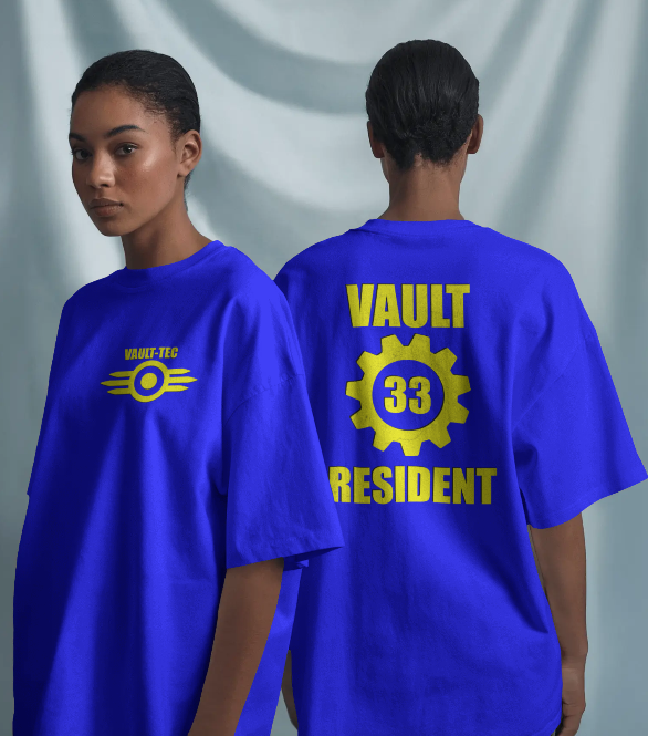 Fallout Vault-Tec Vault 33 Resident Unisex Graphic Shirt
