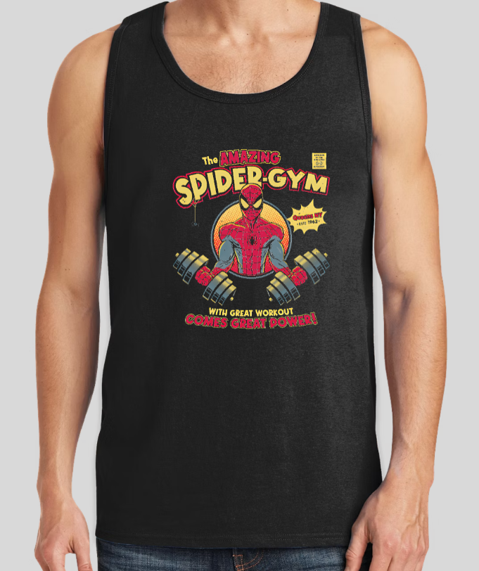 Spiderman The Amazing SpiderGym Tank Top Fitness Top