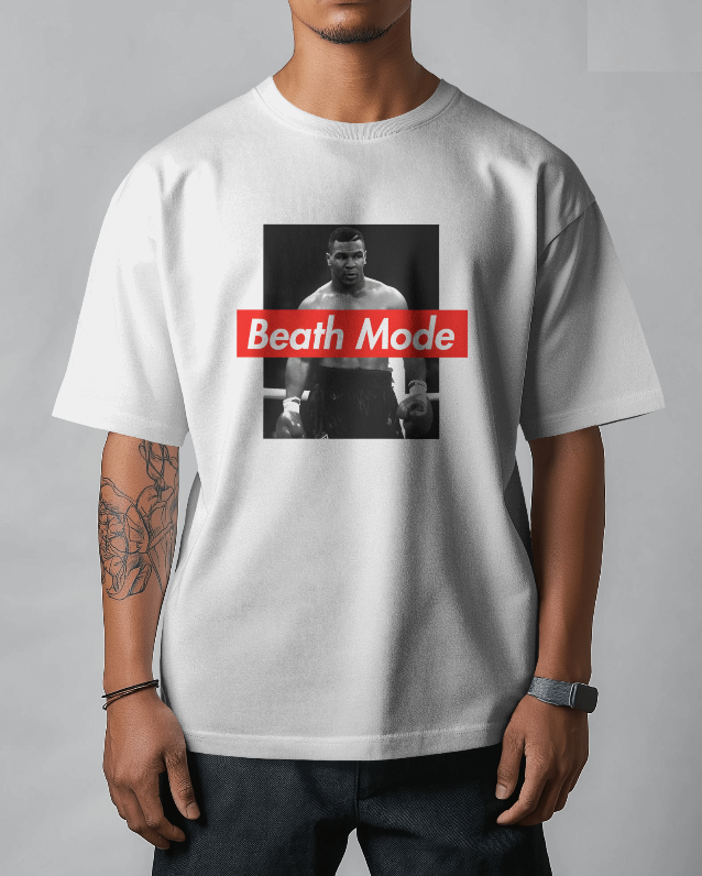 Mike Tyson "Beath Mode" Humor Graphic Tee Unisex T Shirt