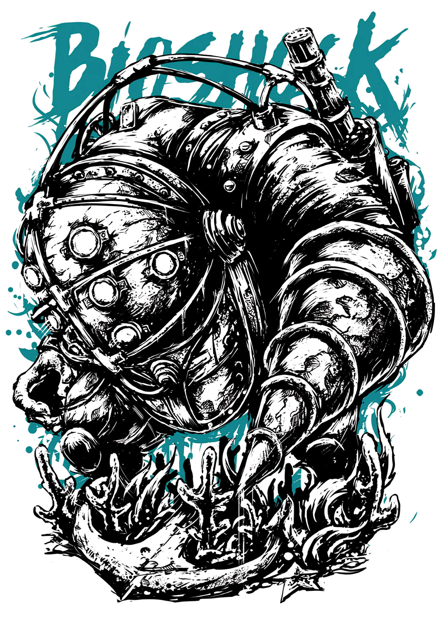 Bioshock: Big Daddy Graphic Tee Unisex Shirt