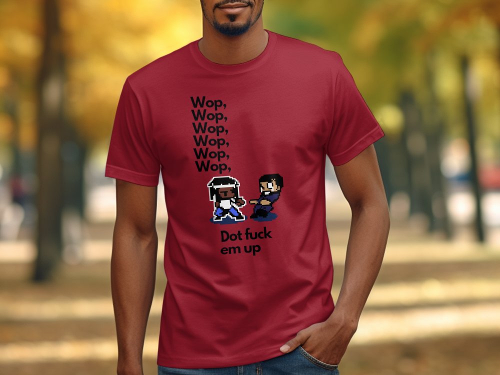Kendrick Lamar Wop Wop Wop Graphic Tee Unisex Short Sleeved