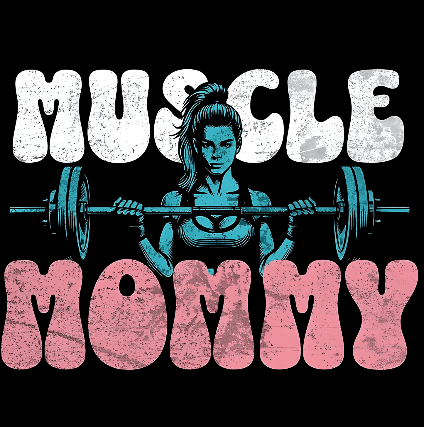 Muscle Mommy Racerback Tank Top Womens Activewear