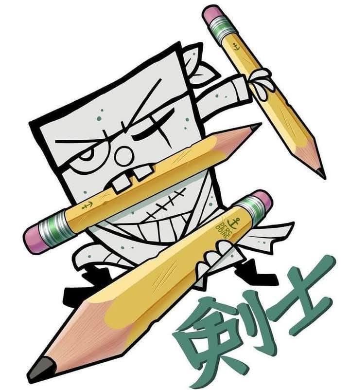Doodlebob x Roronoa Zoro - One Piece Mash Up Tee
