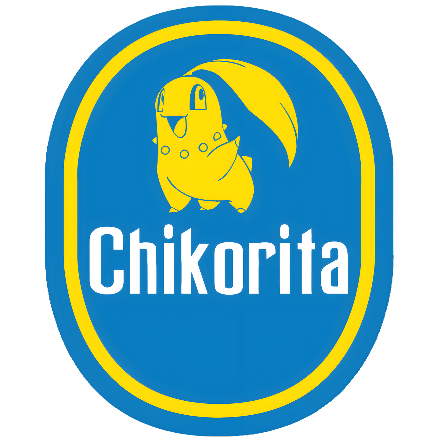 Chikorita Banana Sticker Pokemon Graphic Hoodie Unisex