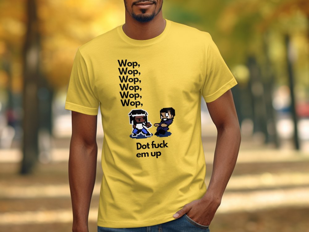 Kendrick Lamar Wop Wop Wop Graphic Tee Unisex Short Sleeved
