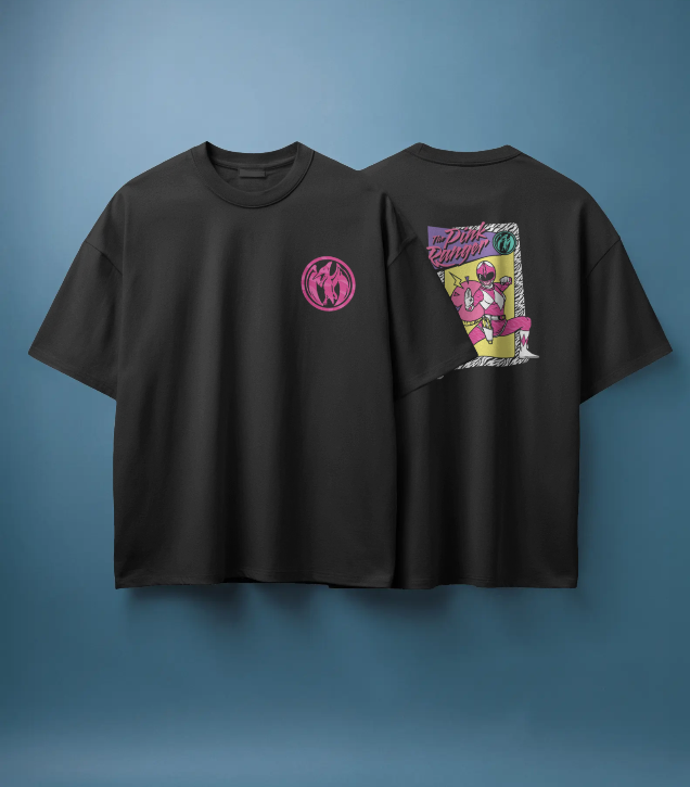 Power Rangers Pink Ranger Graphic Tee Womens Shirt