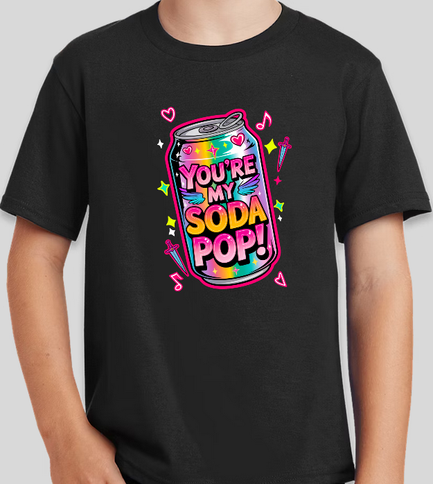 K-Pop Demon Hunter Soda Pop Youth Graphic Tee