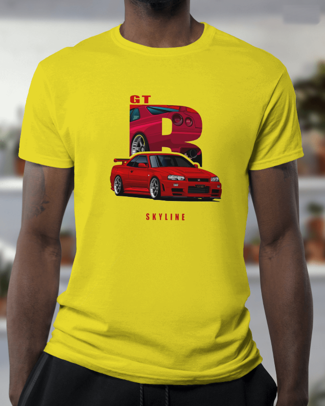 Nissan R34 Skyline GTR Graphic Tee Unisex Shirt