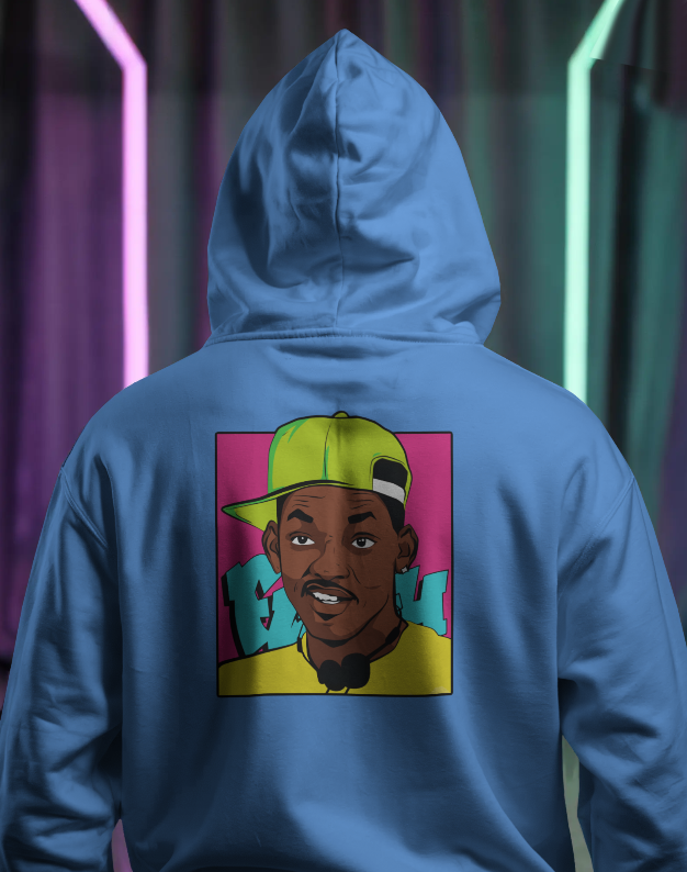 Fresh Prince Graphic Hoodie Unisex Hooded Sweatshirt