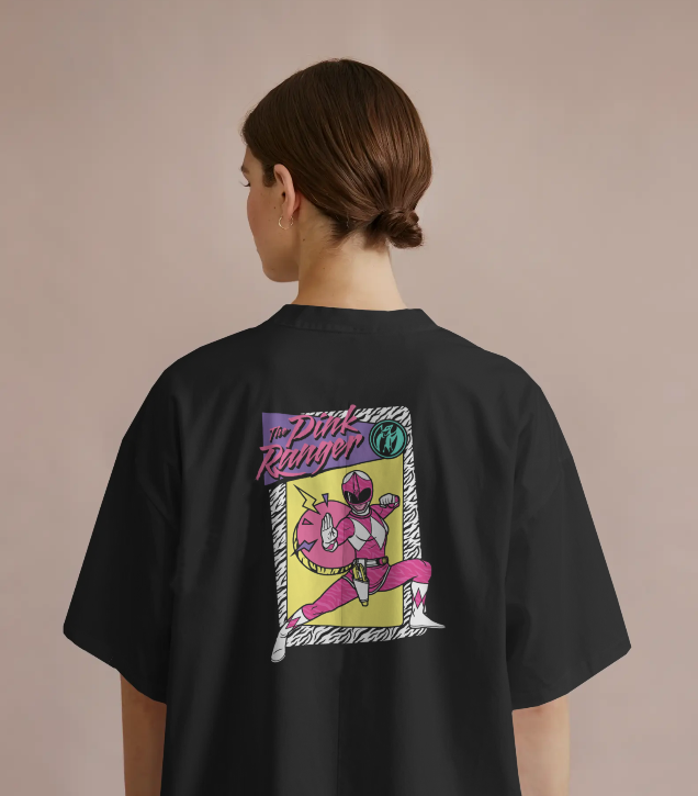 Power Rangers Pink Ranger Graphic Tee Womens Shirt
