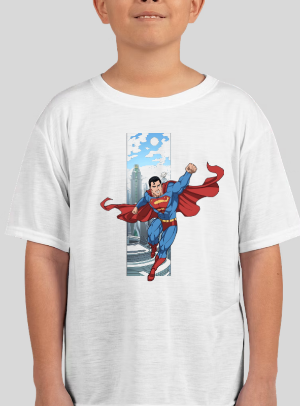 Superman: Man of Steel Graphic Tee Boys Youth Shirt