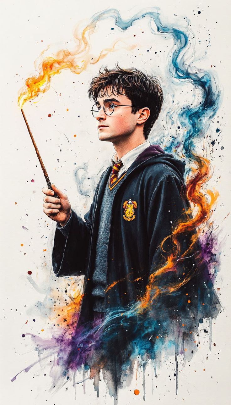 Harry Potter : Colorburst Wizardry Tee