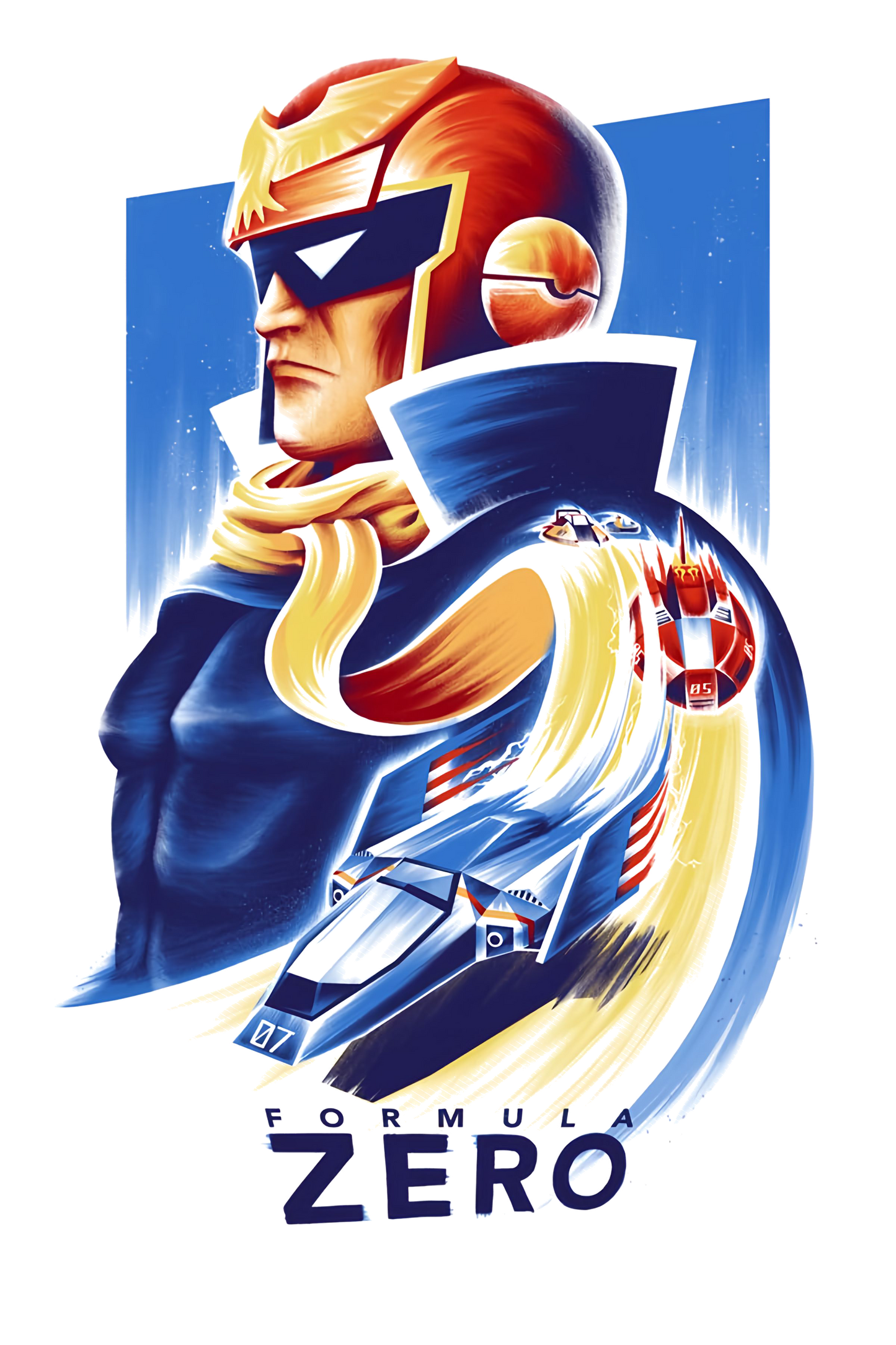 F-Zero Falcon Graphic Tee Unisex Shirt